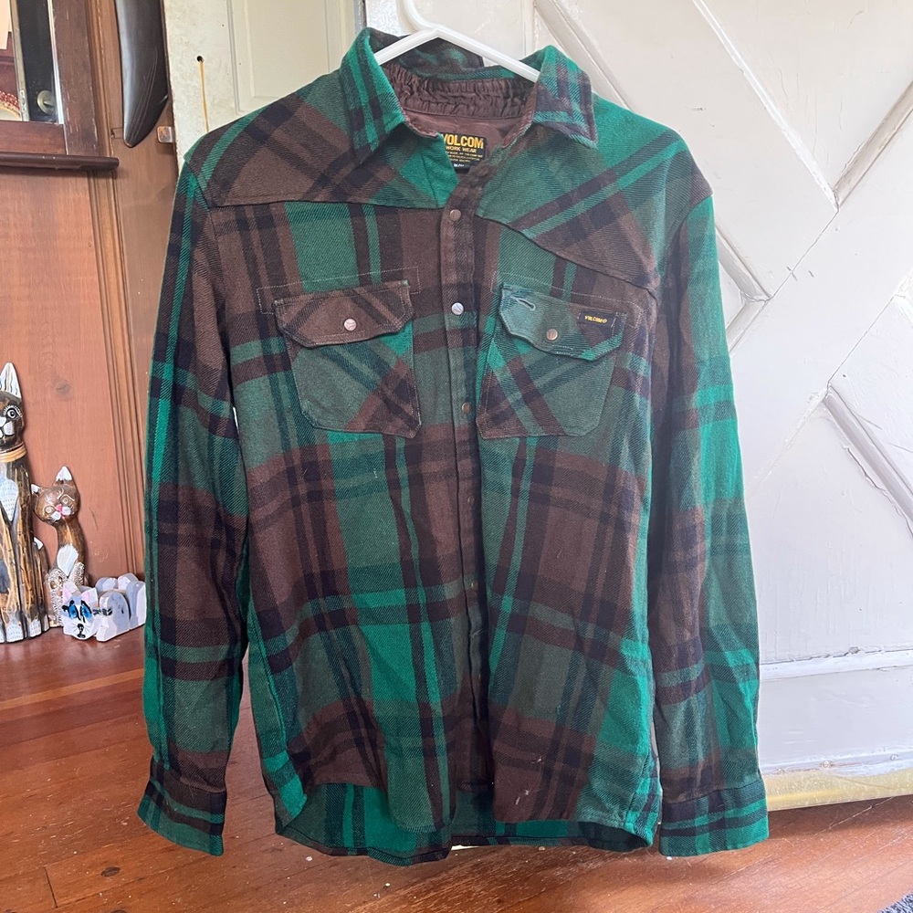 Volcom Vintage Button Down Flannel
